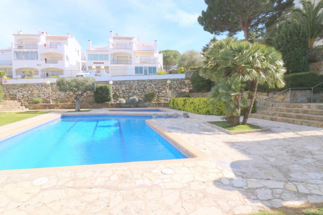 Jardins III B 2 - Piso Con Vista Al Mar Y Piscina Lägenhet Rosas Exteriör bild