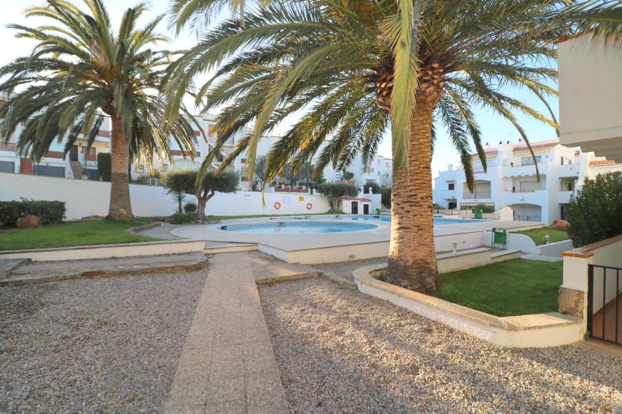 Jardins III B 2 - Piso Con Vista Al Mar Y Piscina Lägenhet Rosas Exteriör bild